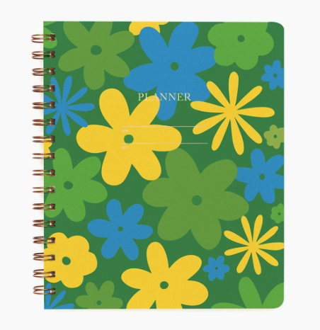 Groovy Floral Planner