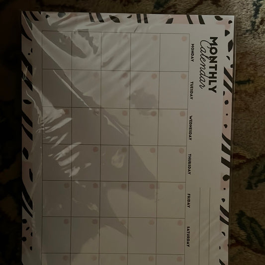 monthly calender